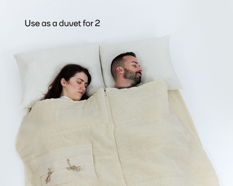 2 in 1 Wool Sleeping Bag - Image 3
